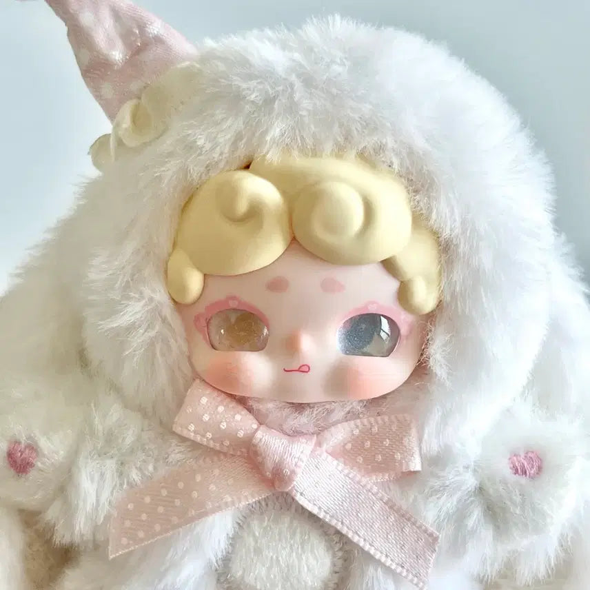 [BUNJANG] Lucky Draw Bunny Mini V5 - Odd Eye White / 럭키디어나이 밤토끼 미니 v5 _오드아이 화이트*