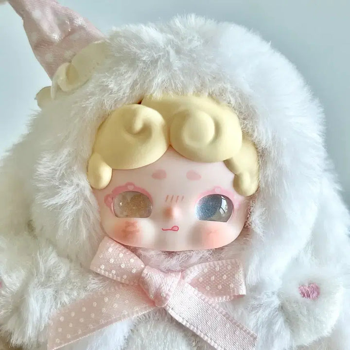 [BUNJANG] Lucky Draw Bunny Mini V5 - Odd Eye White / 럭키디어나이 밤토끼 미니 v5 _오드아이 화이트*