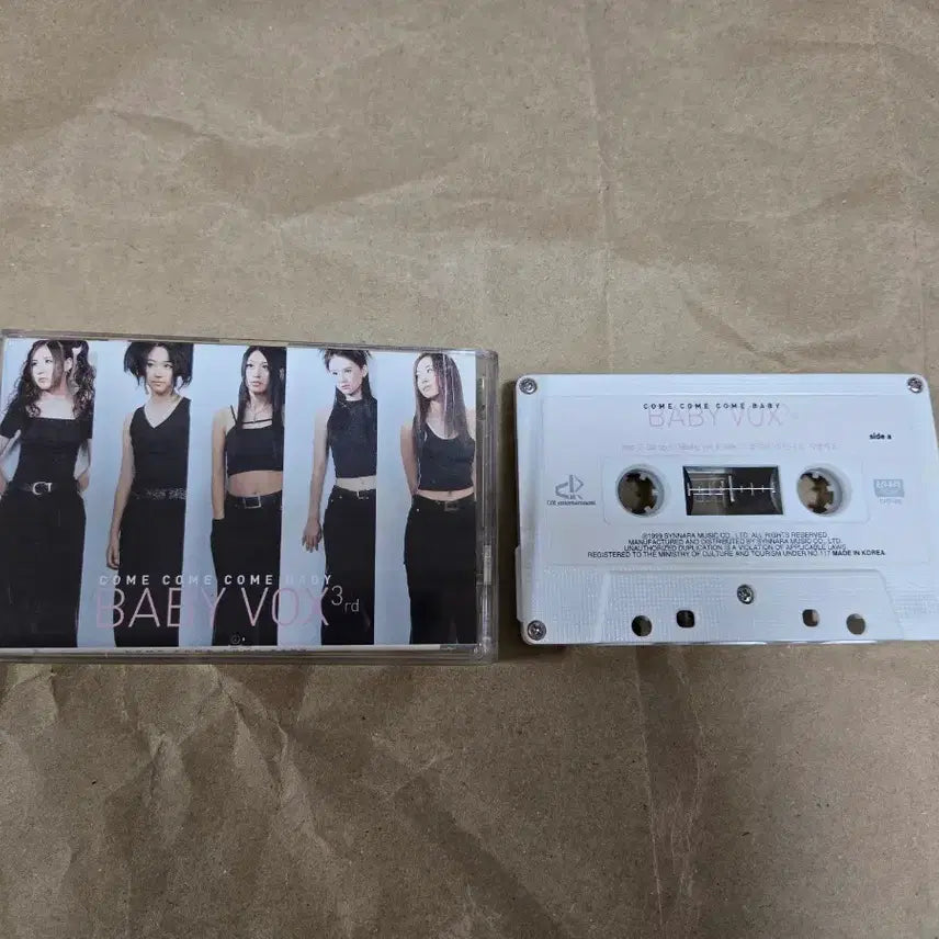 [BUNJANG] Baby V.O.X 3rd Album COME COME BABY Cassette Tape + Blank Tape / 베이비복스 3집  COME COME BABY 카세트 테이프