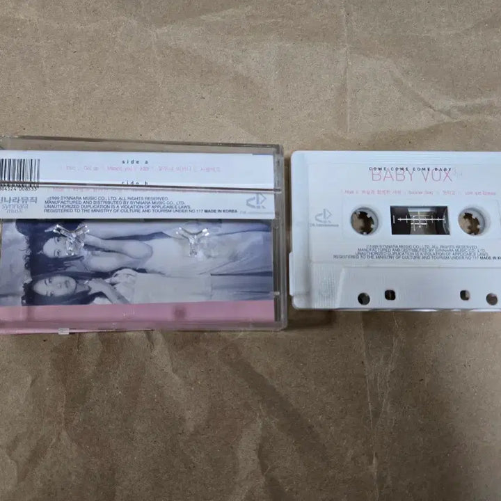 [BUNJANG] Baby V.O.X 3rd Album COME COME BABY Cassette Tape + Blank Tape / 베이비복스 3집  COME COME BABY 카세트 테이프