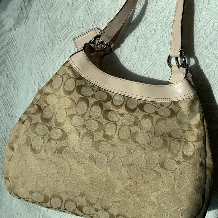 [BUNJANG] Coach Yellow Buckle Hobo Bag / 희귀 Coach 옐로우 버클 호보백