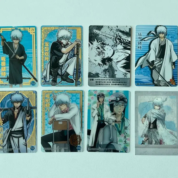 [BUNJANG] Gintama Gintoki Card Set (8 Types) / (0614/오늘만이가격) 은혼 긴토키 카드 8종 세트