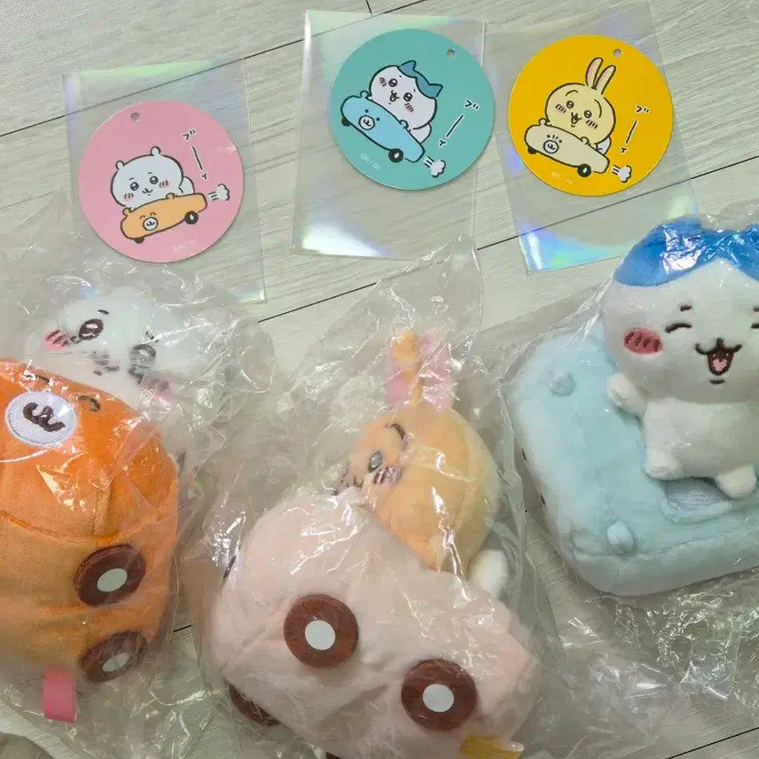 [BUNJANG] Cheekawaii Bungee Set (First Edition, 3 Types, Bundle) / 치이카와 붕붕이 초판 3종 일괄
