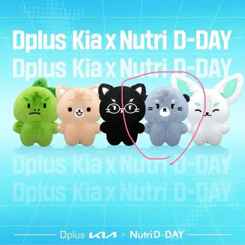 [SOLD OUT] Dplus Kia Nutri D-DAY 콜라보 인형 스매쉬