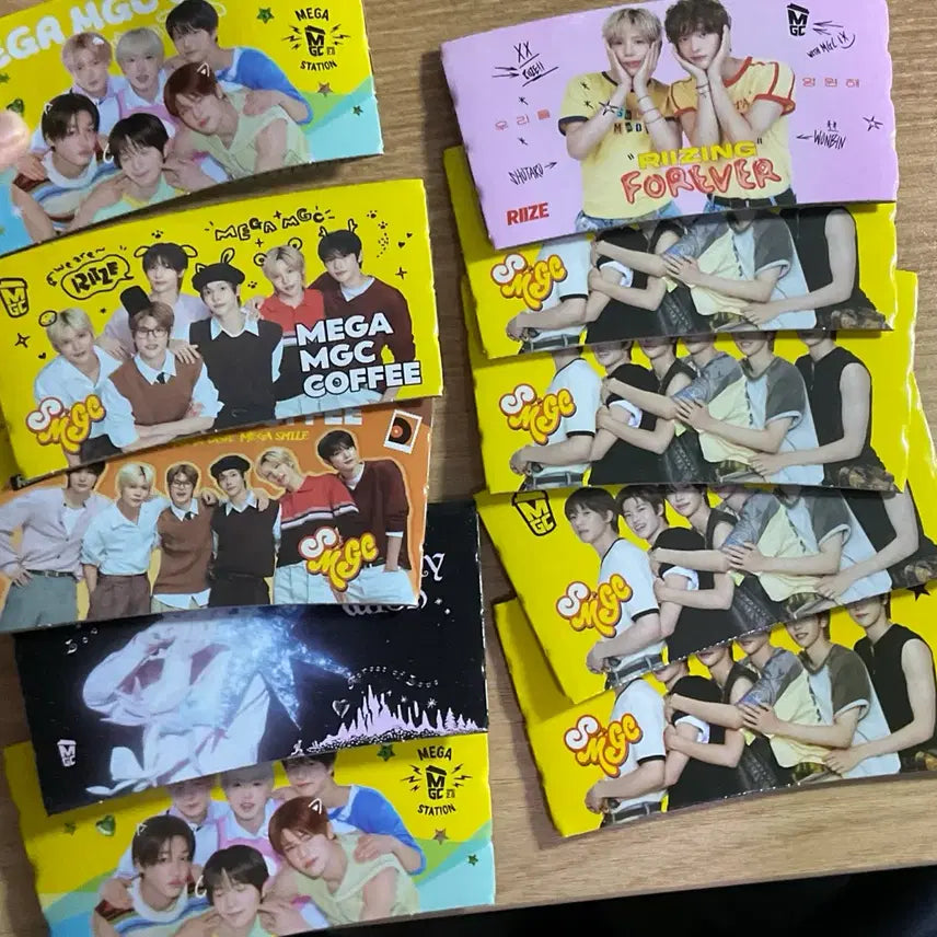[BUNJANG] RIIZE NCT Wish Mega Coffee Cup Holder Bundle Set / 일괄 라이즈 엔시티위시 메가커피 컵홀더