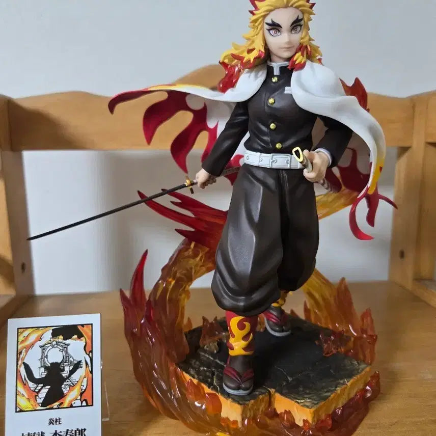 [BUNJANG] MegaHouse GEM Demon Slayer Kyojuro Rengoku Figure / 메가하우스 gem 귀멸의칼날 렌고쿠 피규어