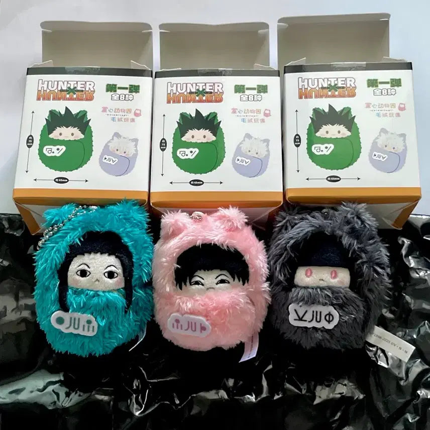 [BUNJANG] Hunter x Hunter Tappy Nui Irregular &amp; Milluki Zoldyck Bundle Set / (일괄) 헌터헌터 타피누이 미르키 카르트(카르토)