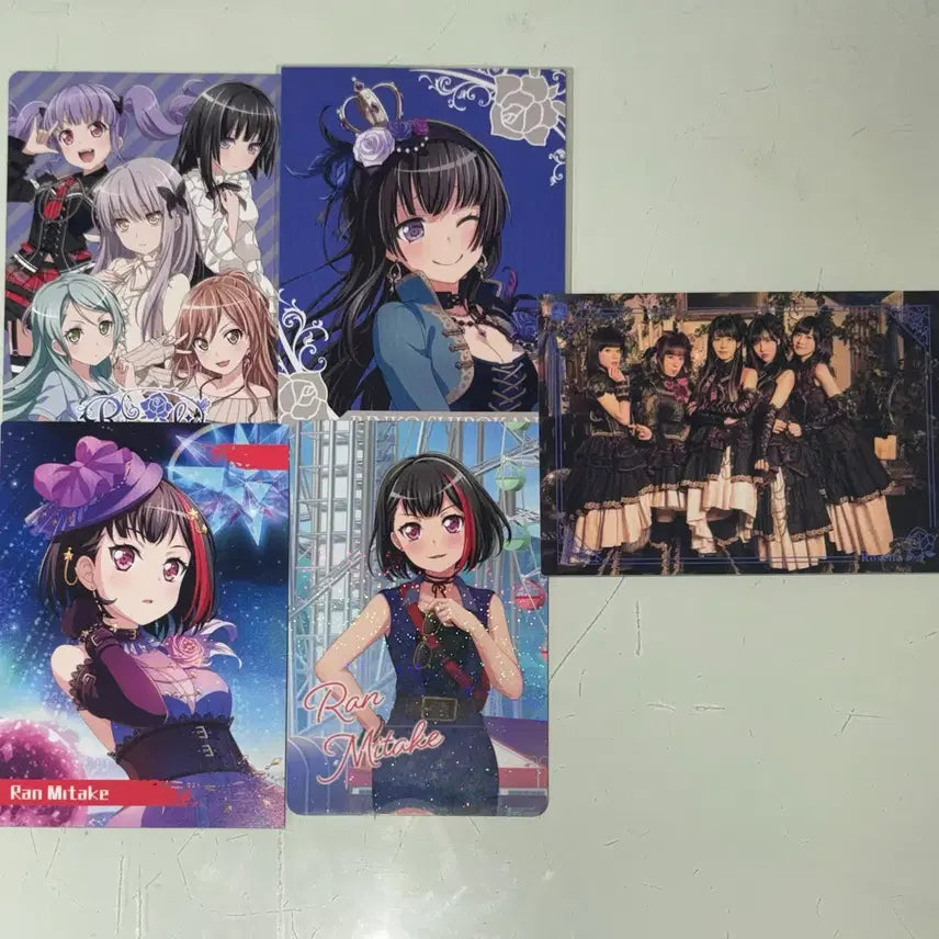 [BUNJANG] BanG Dream! Roselia Shirogane Rinko Mitake Ran Album POB Photocard / 뱅드림 포카 트레카 로젤리아 시로가네 린코 미타케 란 앨범 특전 포토카드