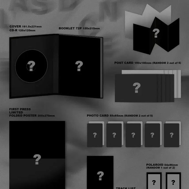 [BUNJANG] Lee Jun Young Last Dance Album Full Set / 이준영 라스트댄스 앨범 풀구성