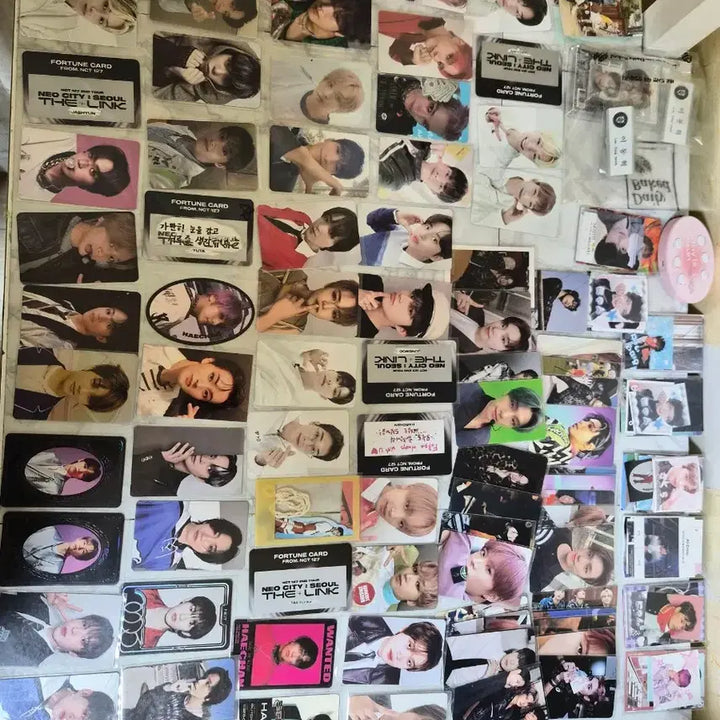 [BUNJANG] NCT Dream NCT 127 SEVENTEEN ATEEZ Bundle Set Photocard POB Lucky Draw Haechan / 엔시티드림 엔시티127 세븐틴 에이티즈 일괄판매 포카 특전 럭드 해찬