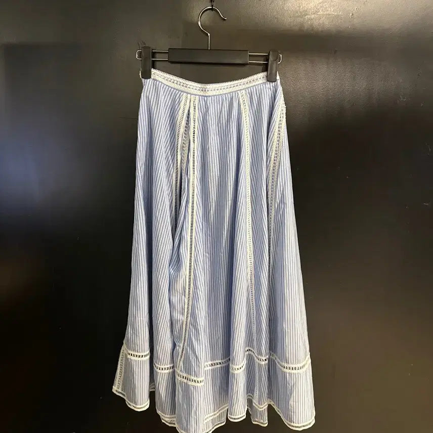 [SOLD OUT] eenk 잉크 스트라이프 롱스커트