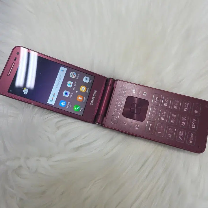 [BUNJANG] Samsung Galaxy Folder 2 (16GB, Wine) / 갤럭시 폴더2 16기가 와인 부산
