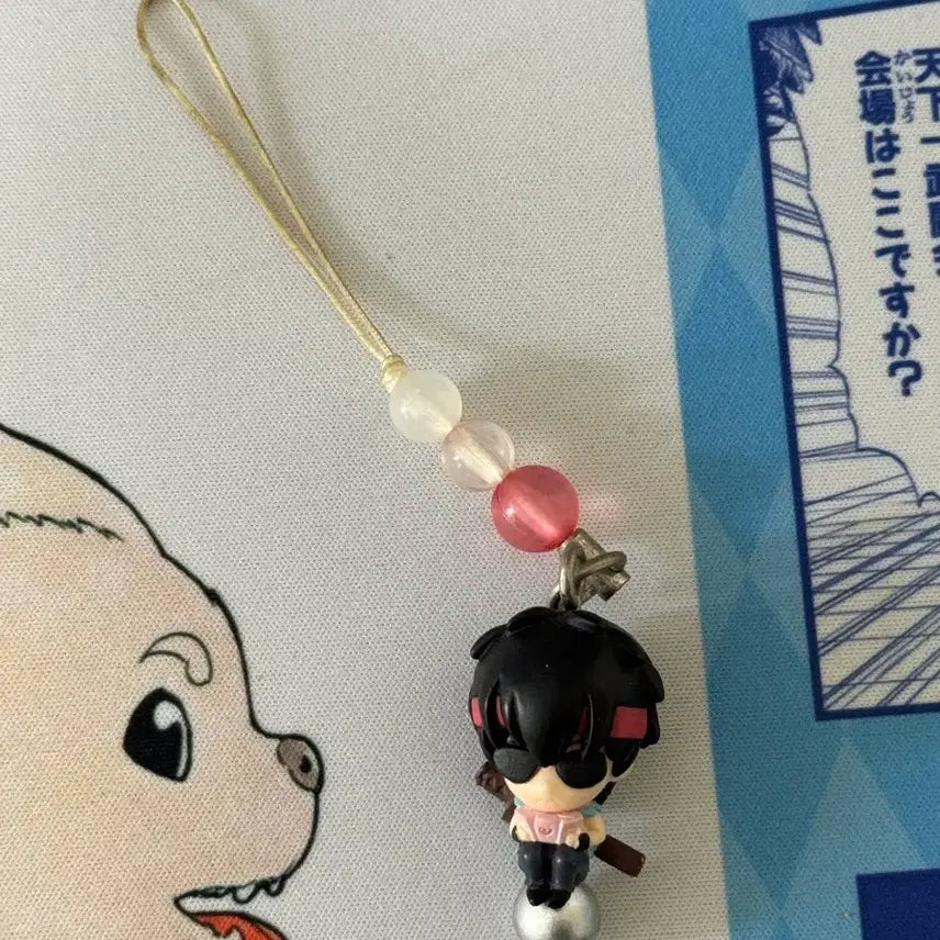 [BUNJANG] Gintama Gintoki Classic Strap Keychain / 은혼 고전 굿즈 - 톳시 스트랩 키링 판매합니다