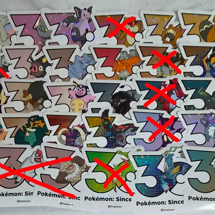 [BUNJANG] Pokemon 30th Anniversary Logo Sticker / 포켓몬 30주년 기념 로고 스티커 판매합니다!