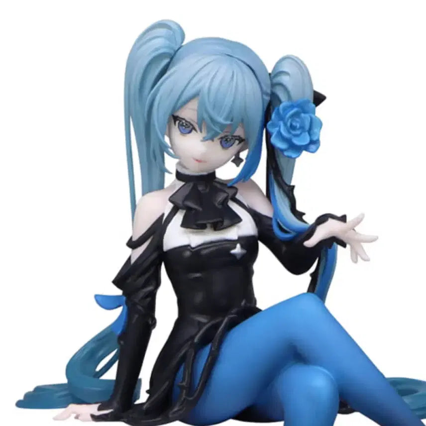 [BUNJANG] FURYU Hatsune Miku Noodle Stopper Figure - Blue Rose Ver. (Sealed) / [정품/미개봉] 후류 하츠네 미쿠 누들 스토퍼 피규어 블루 로즈ver.