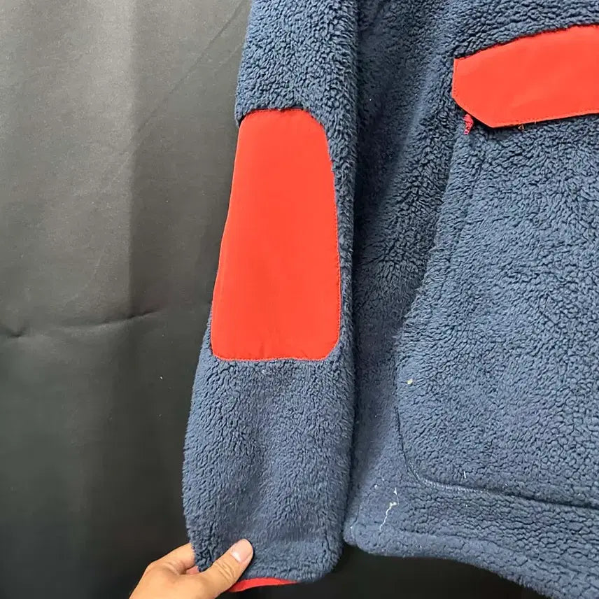 [SOLD OUT] 노스페이스 캠프셔 셰르파 플리스 후드 아노락