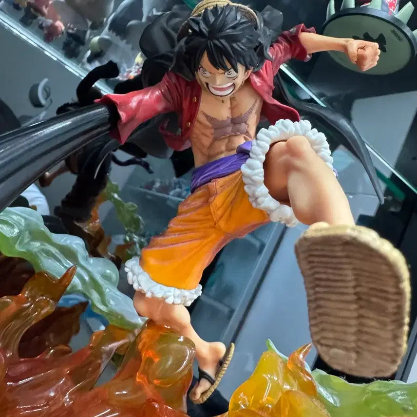 [BUNJANG] One Piece Film Red Shanks Figure / (판매) 원피스 아츠제로 루피 업화권총 레드로크