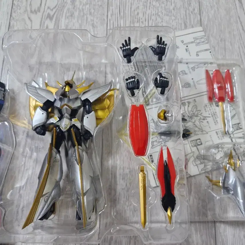 [BUNJANG] Bandai Super Robot Chogokin Raideen 2 Types Bundle Set / 반다이 슈퍼로봇초합금 라이딘 2종