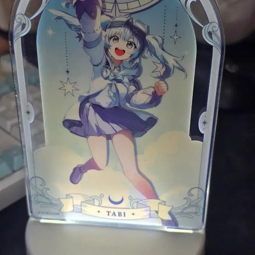 [BUNJANG] Stellive Tabi Acrylic Mood Lamp / 스텔라이브 타비 아크릴 무드등