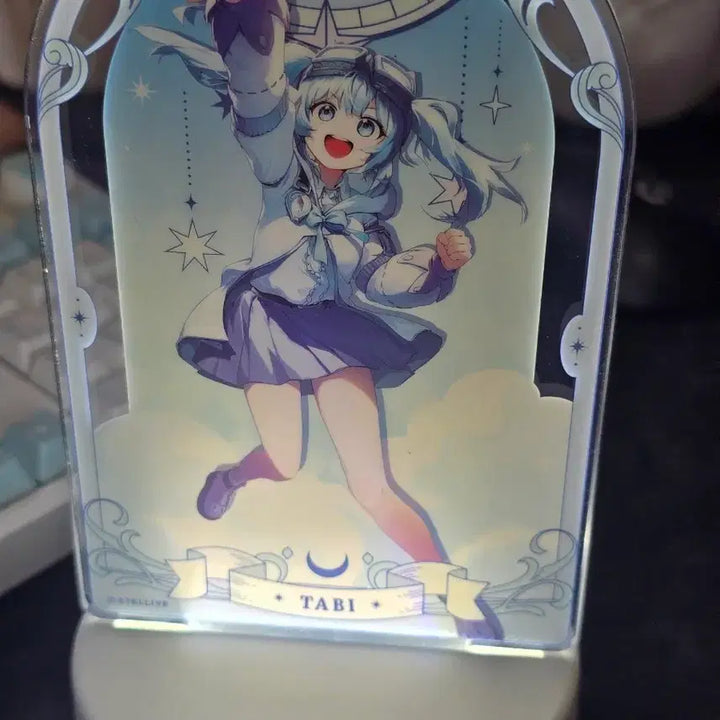 [BUNJANG] Stellive Tabi Acrylic Mood Lamp / 스텔라이브 타비 아크릴 무드등