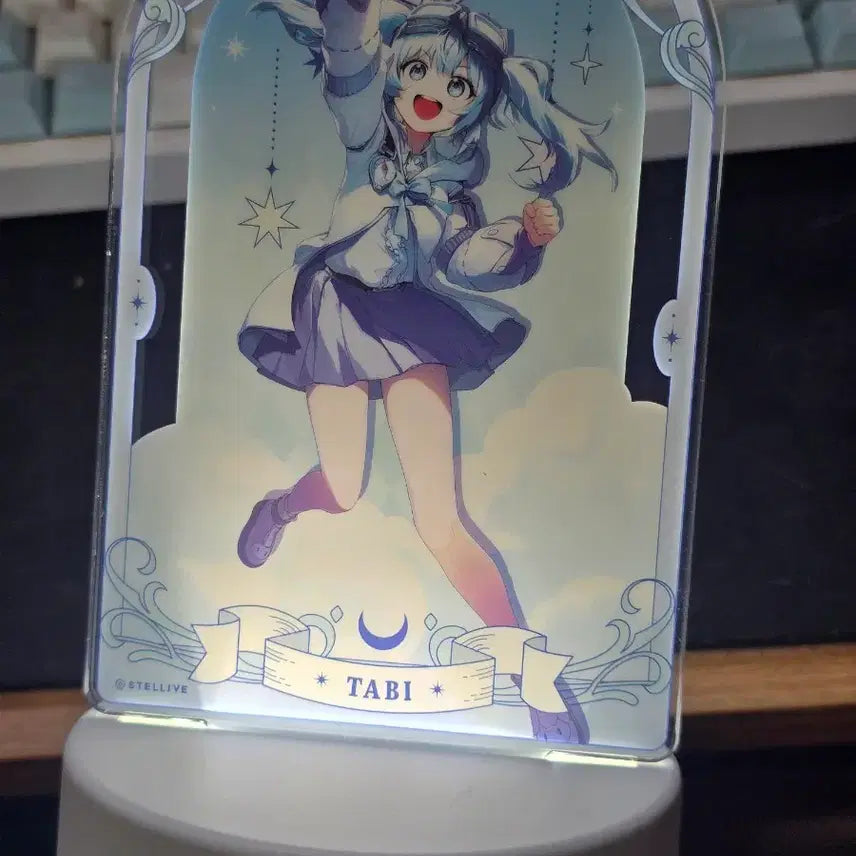 [BUNJANG] Stellive Tabi Acrylic Mood Lamp / 스텔라이브 타비 아크릴 무드등