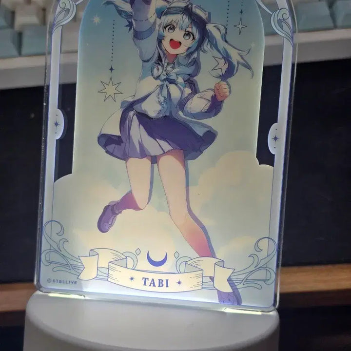[BUNJANG] Stellive Tabi Acrylic Mood Lamp / 스텔라이브 타비 아크릴 무드등