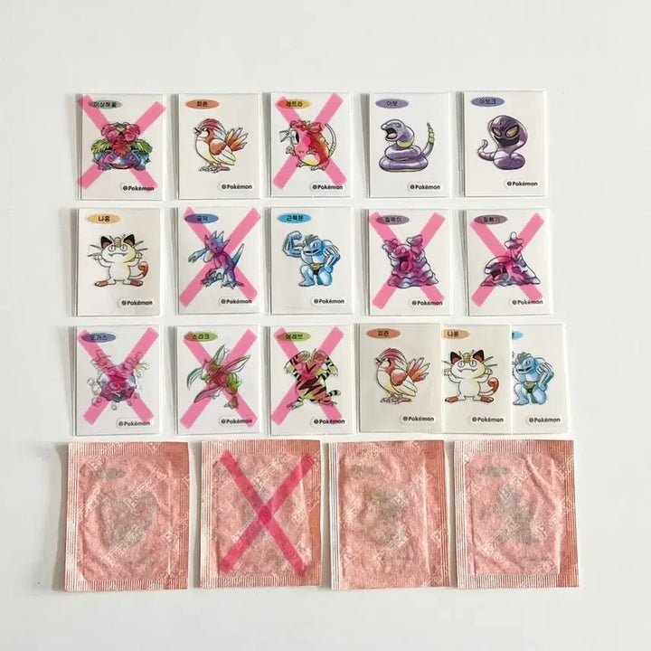 [BUNJANG] Pokemon 30th Anniversary Artwork Stickers Trading / 포켓몬 30주년 아트웍 띠부씰 교환
