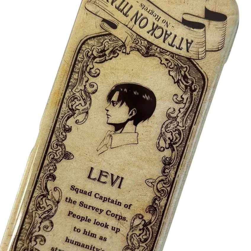 [BUNJANG] Attack on Titan Levi Tin Pencil Case / [고전] 진격의 거인 리바이 필통 틴케이스1