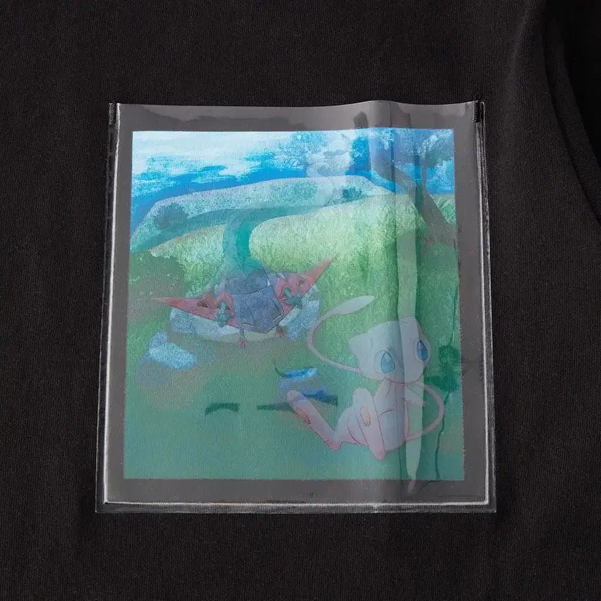 [BUNJANG] Pokémon Invisible to Me Dracovish T-Shirt / 포켓몬 티셔츠 Invisible to Me 드래펄트 L