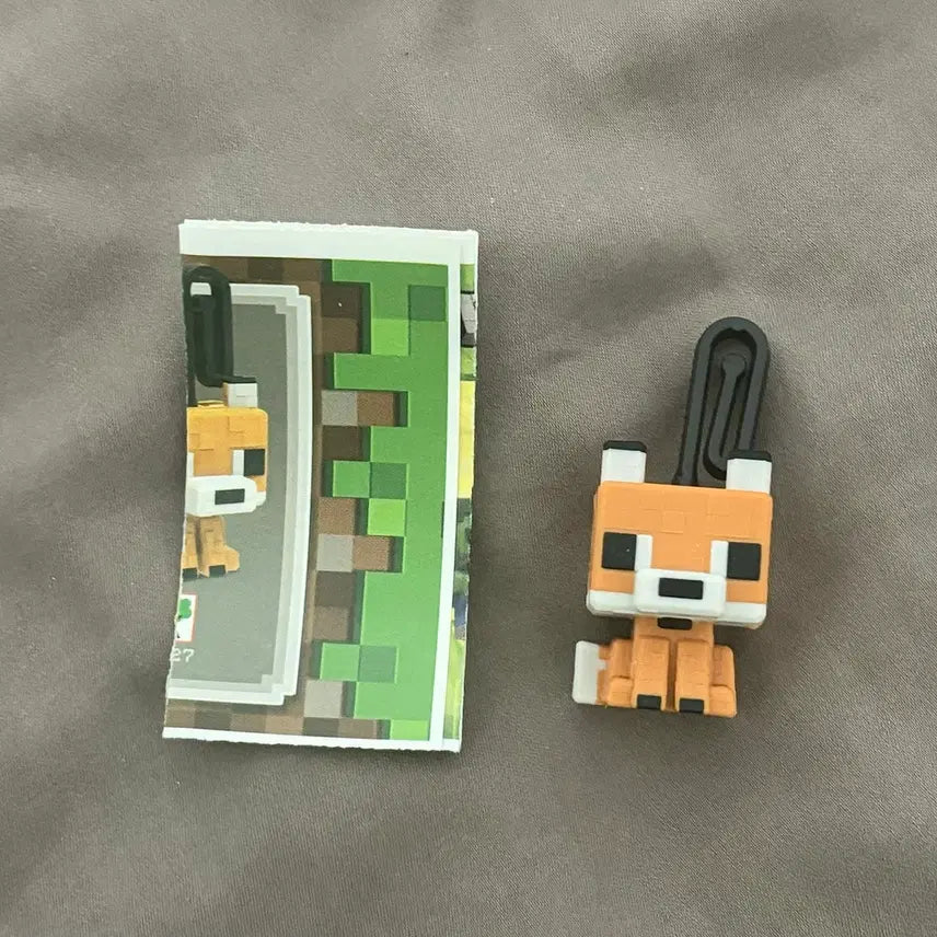 [BUNJANG] Mark Kinder Joy Fox Minecraft / 마크 킨더조이 여우 마인크래프트