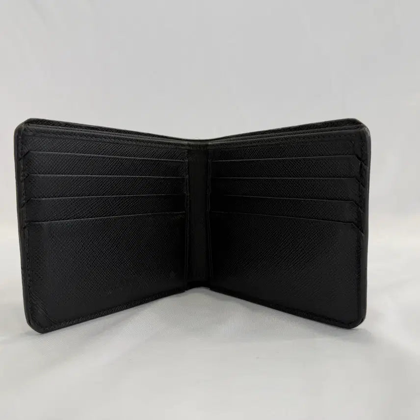 [BUNJANG] Prada Saffiano Leather Wallet Black / 프라다 사피아노 레더 월렛 블랙
