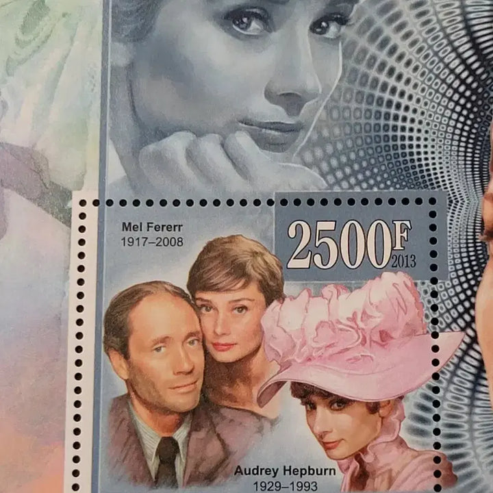 [BUNJANG] 2013 US Hollywood Star Audrey Hepburn 20th Anniversary Commemorative Stamp / 2013년 미국 할리우드 스타 오드리햅번서거 20주년기념 우표Audre