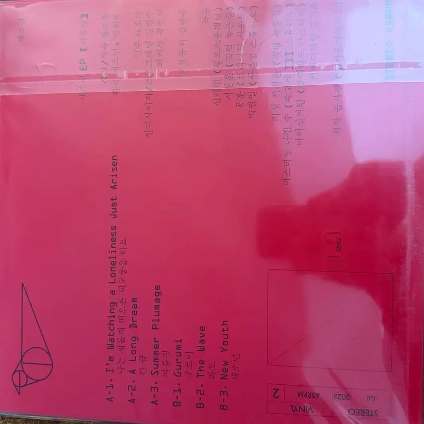 [BUNJANG] Sohyun Sis (새소년) Summer Feather LP (Sealed) / 새소년 여름깃 LP 미개봉