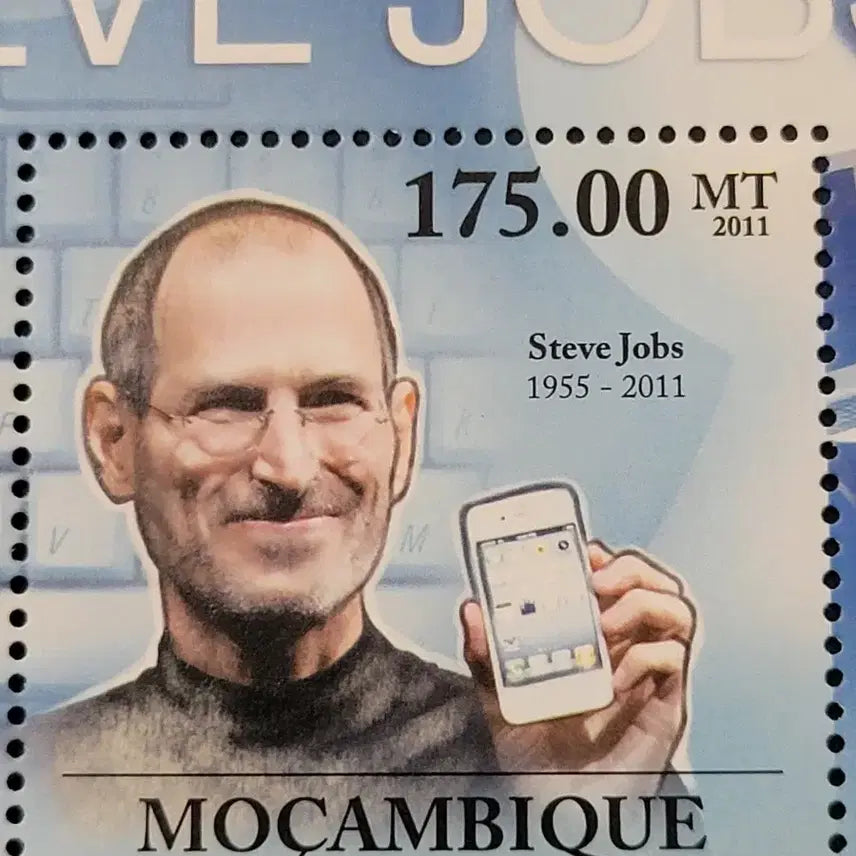 [BUNJANG] United States Steve Jobs Commemorative Stamp 2014 / 2014년 미국 애플 창시자 스티브잡스추모기념 우표Steve Jabs