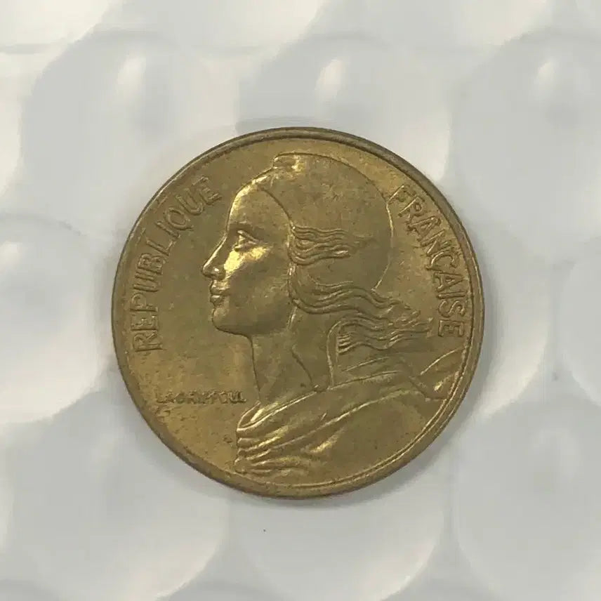 [BUNJANG] 1978 France 5 Francs Coin / 1978년 프랑스 5상팀 동전 D231
