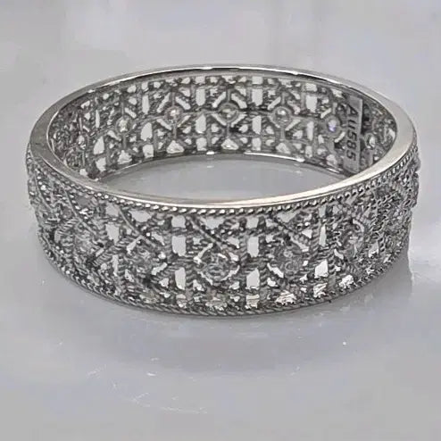 [BUNJANG] Lace Wrap Diamond Ring / 레이스 랩다이아링