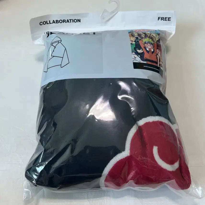 [BUNJANG] Naruto x SPAO Akatsuki Blanket / 나루토 스파오 아카츠키 담요