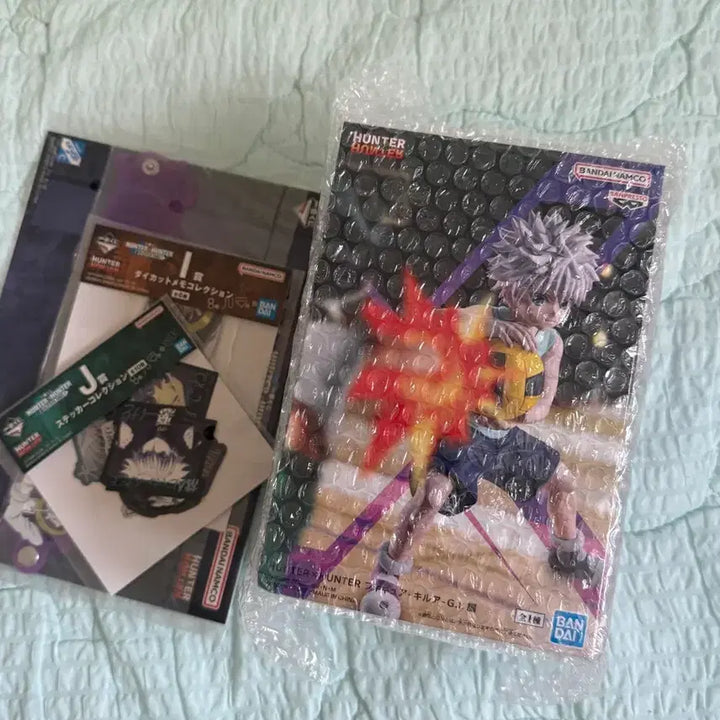 [BUNJANG] Hunter x Hunter Killua GI Island Figure &amp; Saiyan Armor Bundle Set / 헌터X헌터 키르아 gi아일랜드 피규 피규어 하위상 일괄