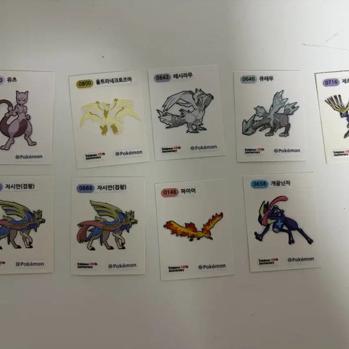 [BUNJANG] Pokemon Bread Stickers / 포켓몬 띠부씰 팔아용