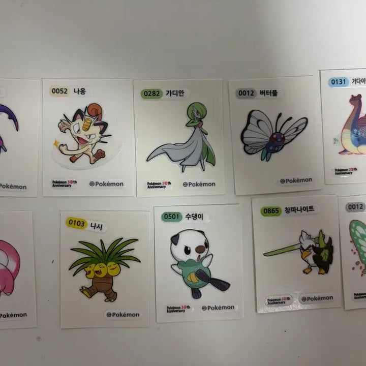 [BUNJANG] Pokemon Bread Stickers / 포켓몬 띠부씰 팔아용