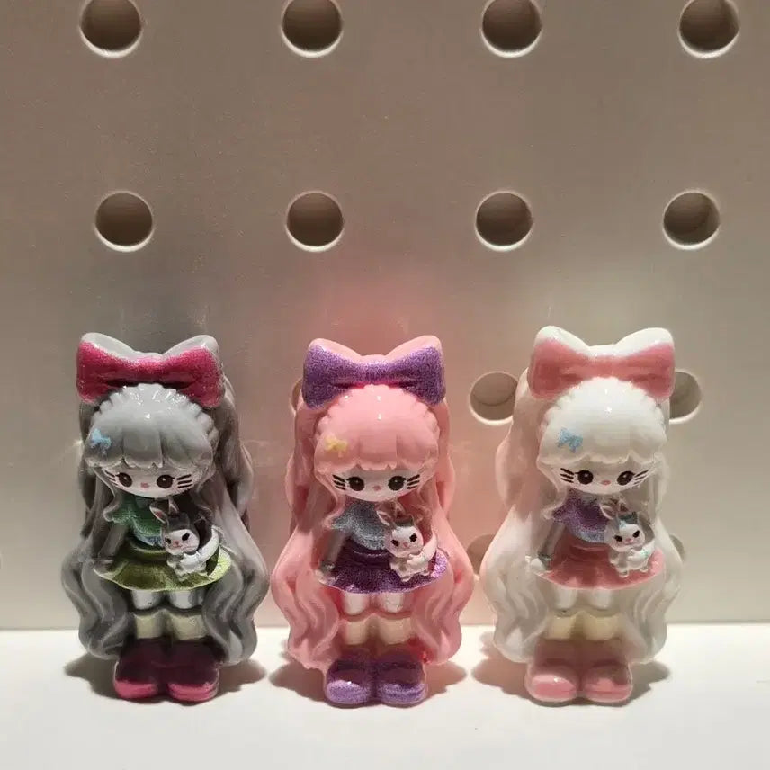 [BUNJANG] Long Legged Kitty Figure Set / 롱다리 키티 피규어 세트