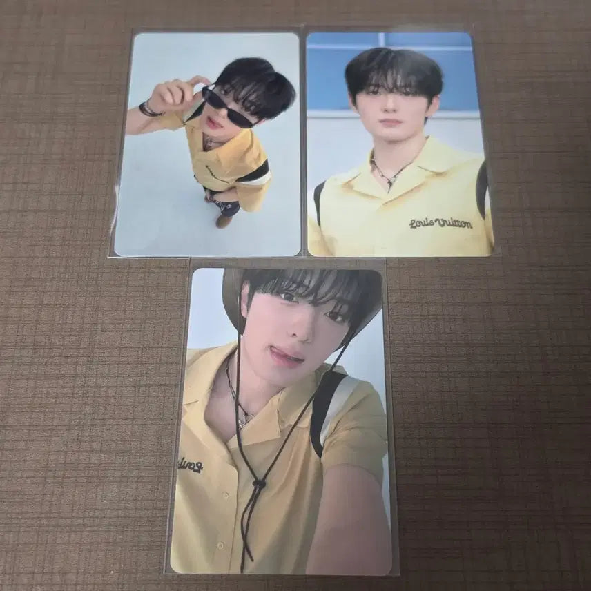 [BUNJANG] Alphadriveone Sanghyun Fancon Trading Card Set / 알파드라이브원 상현 팬콘 MD 굿즈 트레카 포카 3장 세트