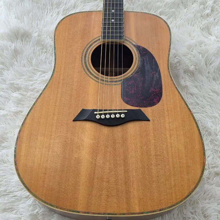[BUNJANG] Dame Lilies 300S Acoustic Guitar (Top Back Solid) / (단종)데임 릴리즈300S 탑백솔리드 어쿠스틱 기타(통기타)