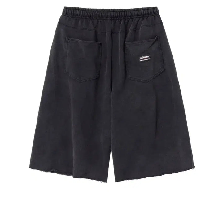 [BUNJANG] Hatching Room Dragon Double Knee Shorts Black / [3] 해칭룸 드래곤 길들이기 더블니 쇼츠 블랙