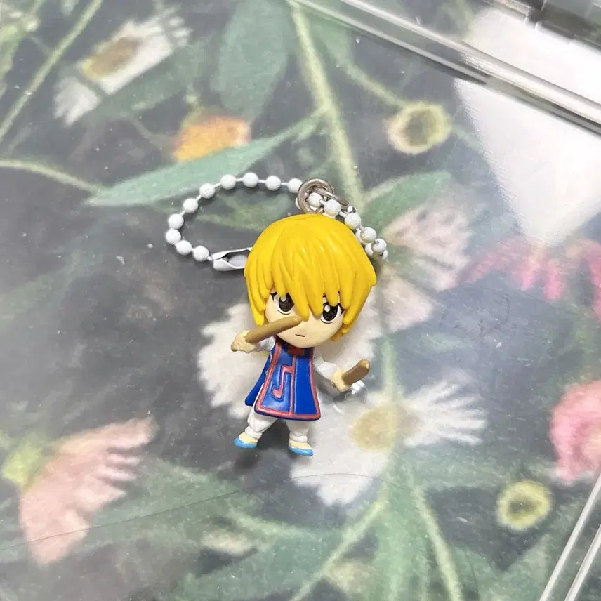 [BUNJANG] Hunter x Hunter Kurapika Classic Swing Gacha Keychain Figure / 헌터x헌터 크라피카 고전 스윙 가챠 키링 피규어