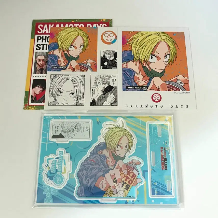 [BUNJANG] Asakura Shin 2025 Birthday Diorama/Photocard/Sticker Bundle Set / 사카데이 아사쿠라 신 2025 생일 디오라마/포토카드/스티커 일괄