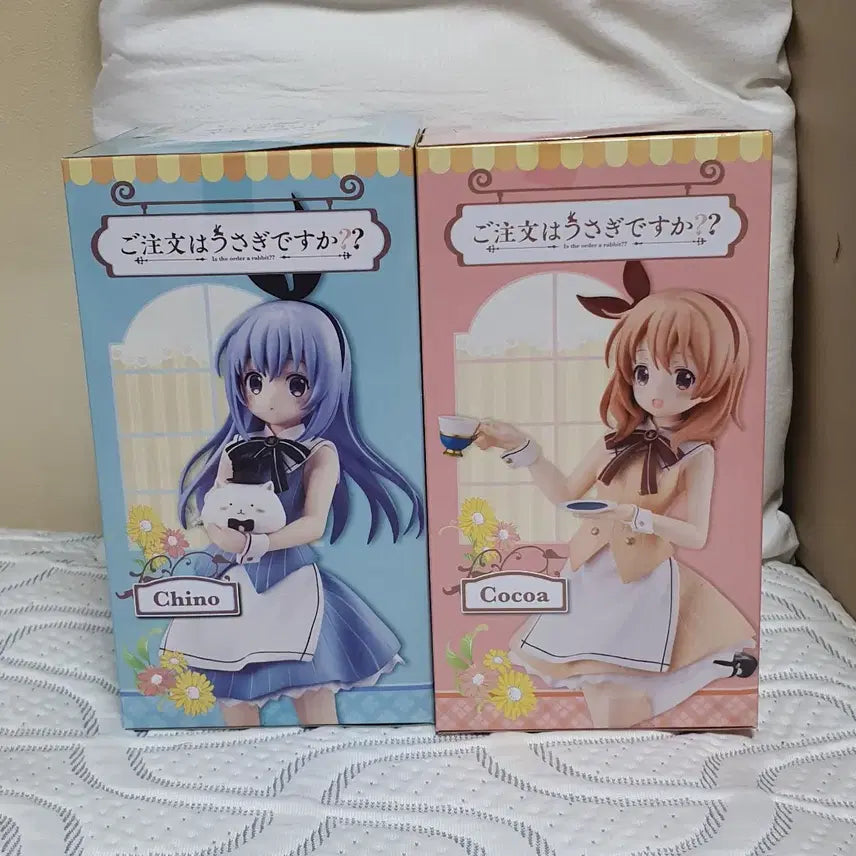 [BUNJANG] FuRyu Is the Order a Rabbit? Chino / Cocoa Tea Party Ver. Figure Set / [정품] 후류 주문은 토끼입니까? 치노/코코아 다과회 Ver.(2종세트)
