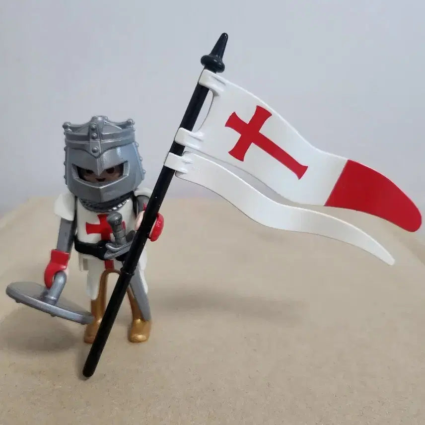 [BUNJANG] Playmobil 4670 Crusader Knight Figure (Opened) / 플레이모빌 4670 십자군 기사 개봉상품 피규어 판매, 박스x