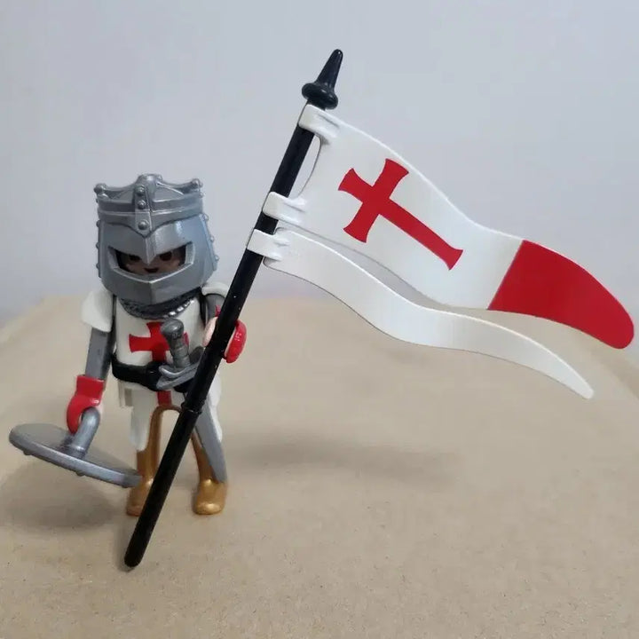 [BUNJANG] Playmobil 4670 Crusader Knight Figure (Opened) / 플레이모빌 4670 십자군 기사 개봉상품 피규어 판매, 박스x