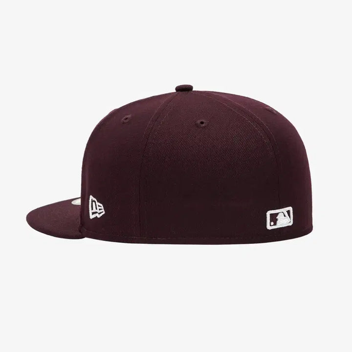 [BUNJANG] New Era 59FIFTY Maroon 714 Cap (57.7cm) / 뉴에라 59fifty 마룬 714